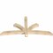 Ekena Millwork Davenport Rough Sawn Timber Gable Bracket, Douglas Fir, 72"W x 36"H x 4"D x 4"F, 12/12 Pitch GBW072X36X0404DAV00RDF - alternate 4